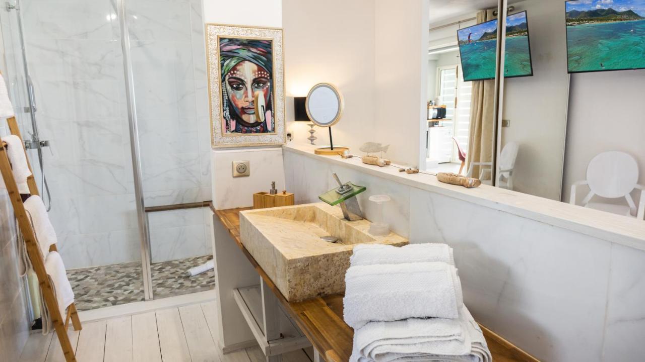 Official Page "Residence Bleu Marine" - Sea View Apartments & Studios - Saint-Martin French Side Grand Case Esterno foto