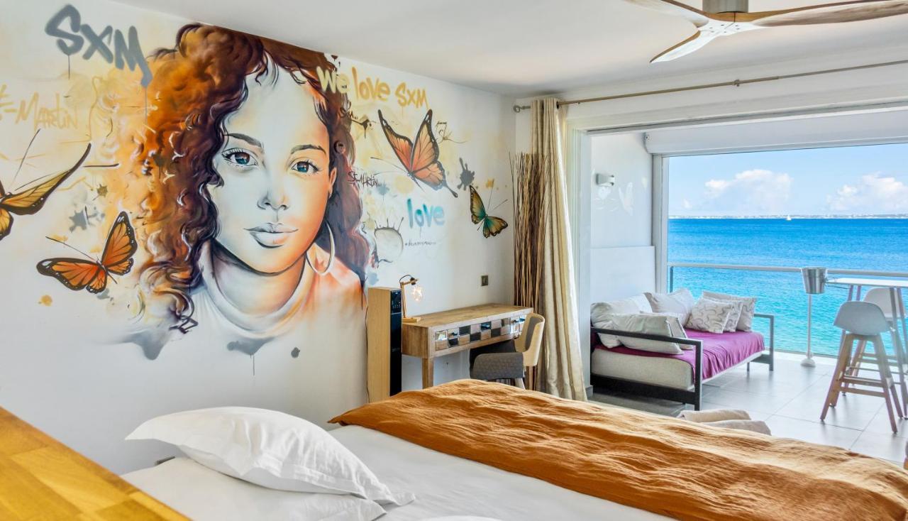 Official Page "Residence Bleu Marine" - Sea View Apartments & Studios - Saint-Martin French Side Grand Case Esterno foto