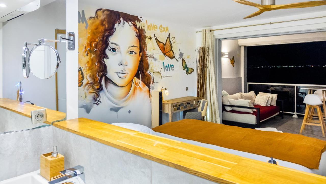 Official Page "Residence Bleu Marine" - Sea View Apartments & Studios - Saint-Martin French Side Grand Case Esterno foto