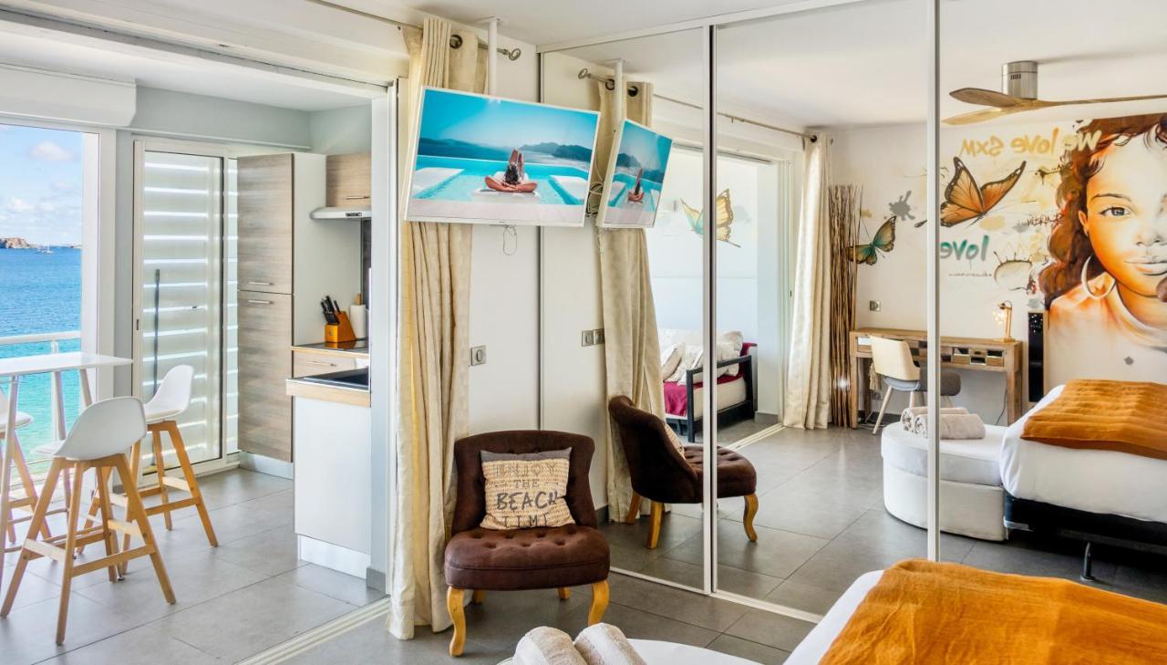 Official Page "Residence Bleu Marine" - Sea View Apartments & Studios - Saint-Martin French Side Grand Case Esterno foto
