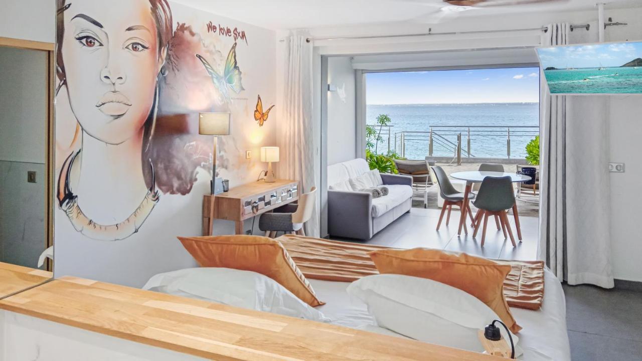 Official Page "Residence Bleu Marine" - Sea View Apartments & Studios - Saint-Martin French Side Grand Case Esterno foto
