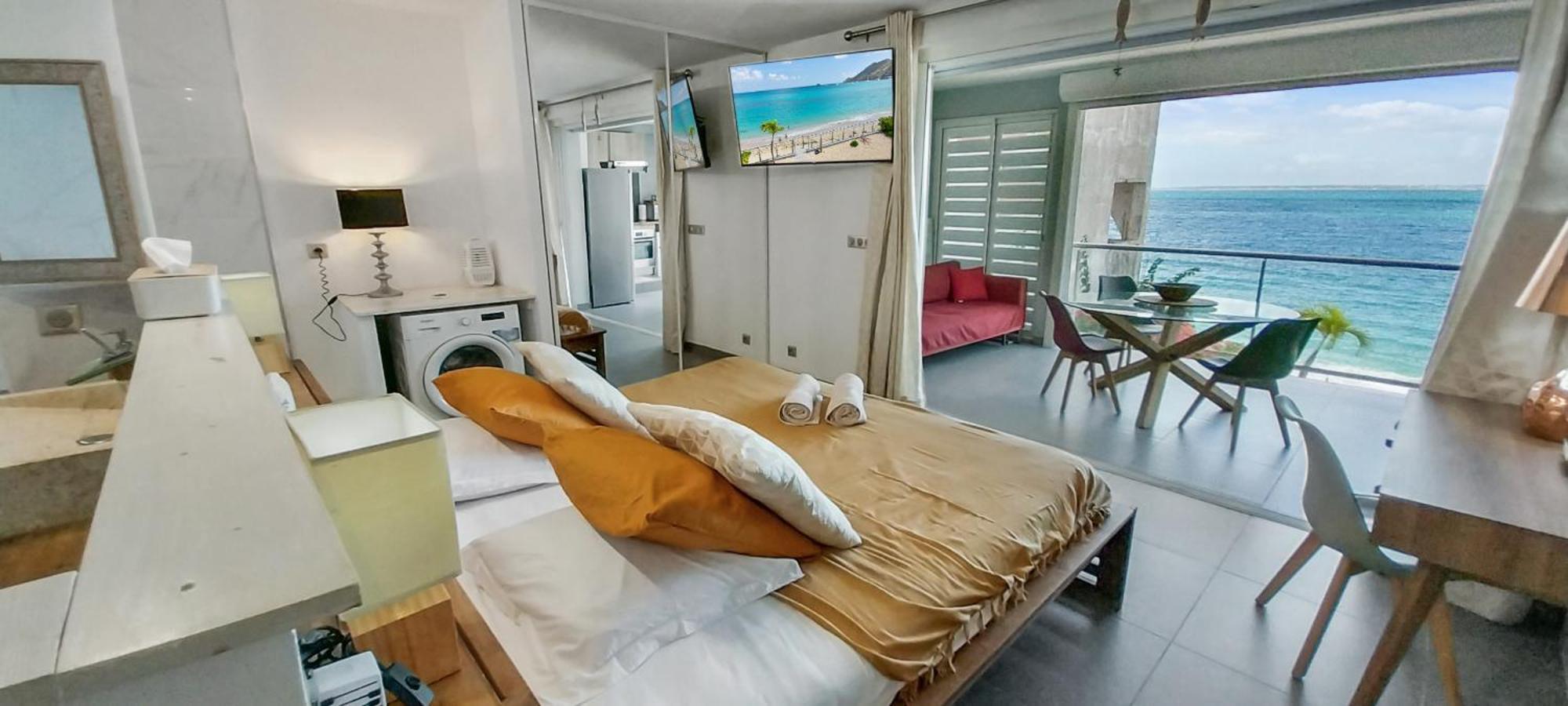 Official Page "Residence Bleu Marine" - Sea View Apartments & Studios - Saint-Martin French Side Grand Case Esterno foto